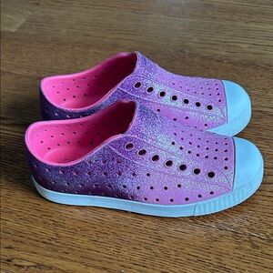 Native Sparkle ombre shoes